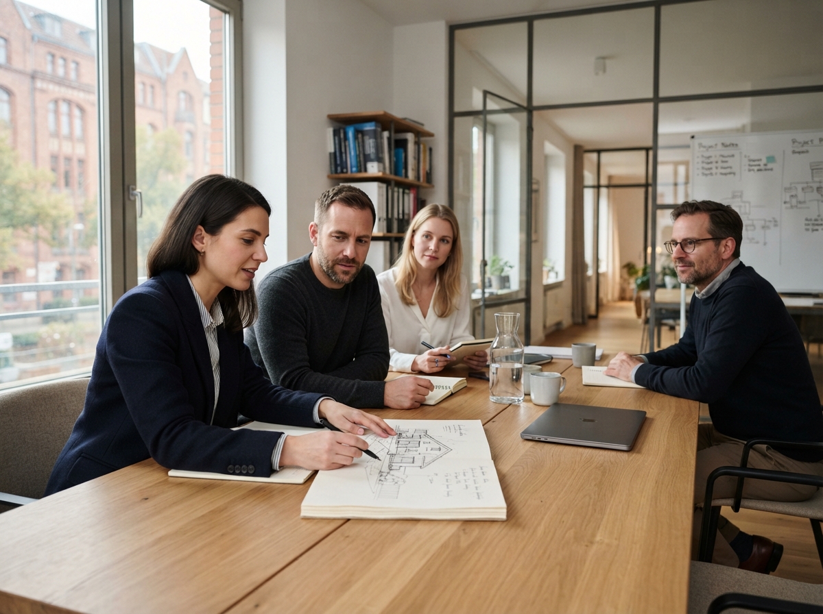 Skvaldvoru Team bei der Entwicklung von Analysemodellen für Finanzdaten